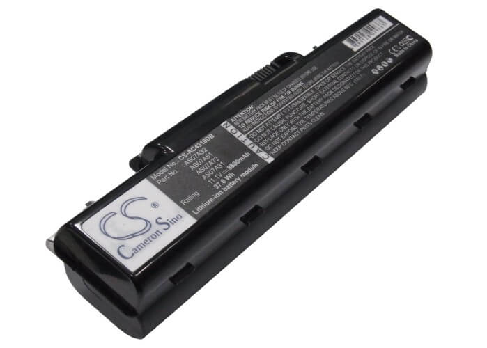 11.1V, 8800mAh, Li-ion Battery fits Acer, Aspire 2930, Aspire 2930-582g25mn, 97.68Wh