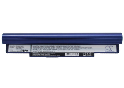 Blue, 11.1V, 7800mAh, Li-ion Battery fits Samsung, N110 (black), Np-n110, 86.58Wh