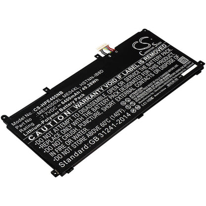7.7V, 6400mAh, Li-Polymer Battery fits Hp, Elite X2 1013, Elite X2 1013 G3, 49.28Wh