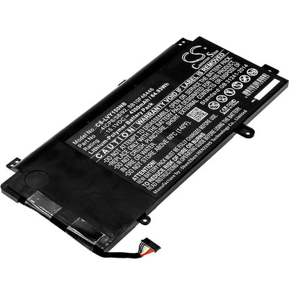 15.1V, 4300mAh, Li-Polymer Battery fits Lenovo, 20dq001kus, Thinkpad Yoga 15, 64.93Wh