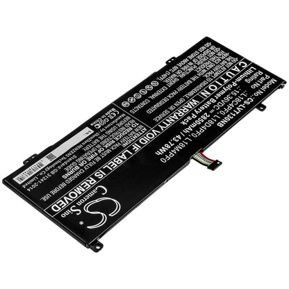 15.36V, 2850mAh, Li-Polymer Battery fits Lenovo, Thinkbook 13s, Thinkbook 13s-20r9005fsb, 43.776Wh