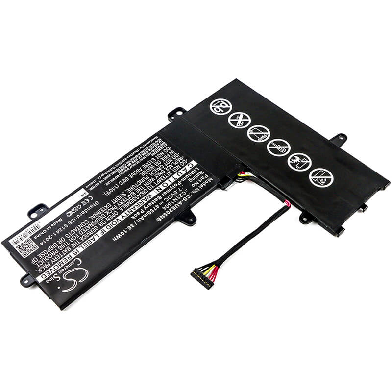 7.6V, 4750mAh, Li-Polymer Battery fits Asus, E205sa, E205sa-3b, 36.1Wh