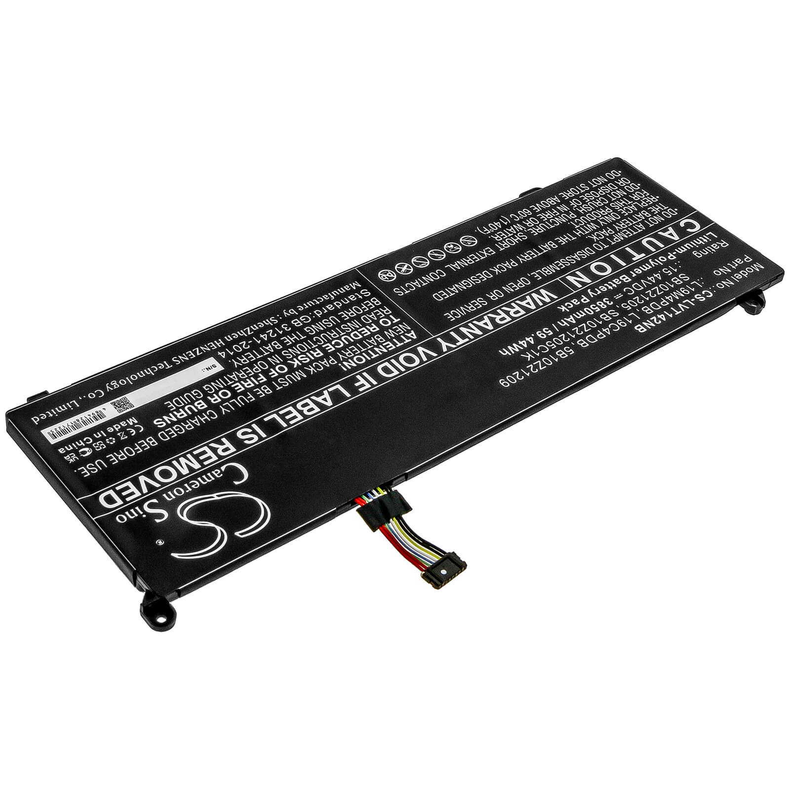 15.44V, 3850mAh, Li-Polymer Battery fits Lenovo, Thinkbook 14 2021, Thinkbook 14 2021, 59.444Wh
