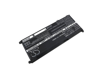 15.2V, 3400mAh, Li-ion Battery fits Dell, Dncwscb6106b, G3 15, 51.68Wh