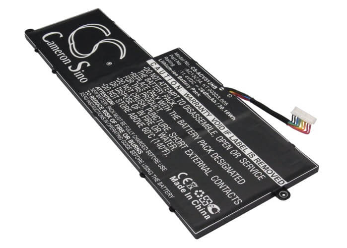 11.4V, 2640mAh, Li-ion Battery fits Acer, Aspire E-11, Aspire E3-111, 30.096Wh