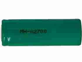 A 2700 mah nimh battery - flat top