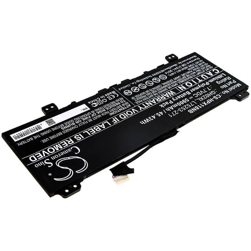 7.7V, 5900mAh, Li-Polymer Battery fits Hp, 11 G8 Ee, Chromebook 11 G8 Ee, 45.43Wh