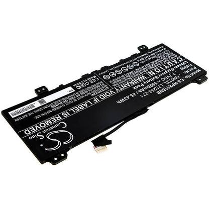 7.7V, 5900mAh, Li-Polymer Battery fits Hp, 11 G8 Ee, Chromebook 11 G8 Ee, 45.43Wh