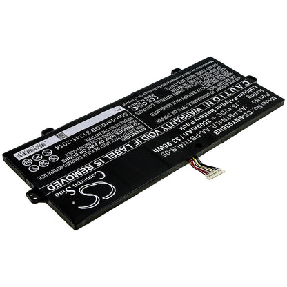 15.4V, 3500mAh, Li-Polymer Battery fits Samsung, Ba43-00386a, Np850xbc, 53.9Wh