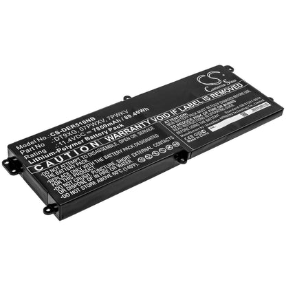 11.4V, 7850mAh, Li-Polymer Battery fits Dell, Alienware Area 51m Alwa51m-d17, Alienware Area 51m Alwa51m-d17, 89.49Wh