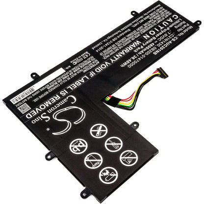 7.6V, 4800mAh, Li-Polymer Battery fits Asus, C201pa, C201pa_c-2a, 36.48Wh