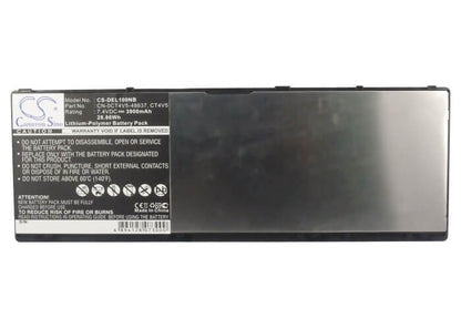 7.4V, 3900mAh, Li-Polymer Battery fits Dell, C5621, Latitude 10, 28.86Wh