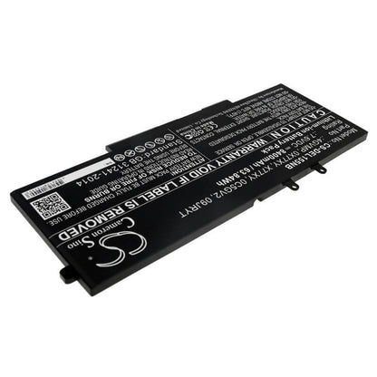 7.6V, 8400mAh, Li-ion Battery fits Dell, Latitude 14 5400, Latitude 14 5500, 63.84Wh
