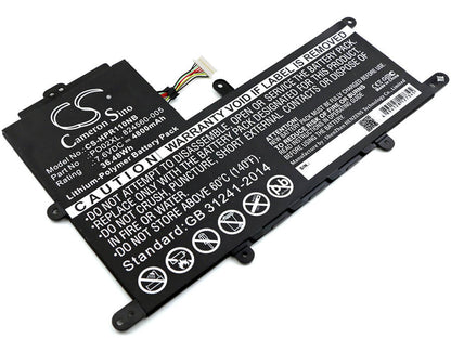 7.6V, 4800mAh, Li-Polymer Battery fits Hp, Stream 11 Pro G2, Stream 11 Pro G3, 36.48Wh