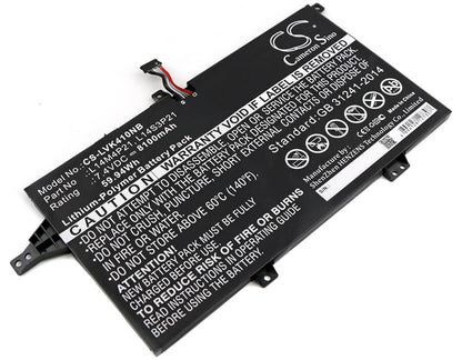 7.4V, 8100mAh, Li-Polymer Battery fits Lenovo, K41-70, M41-70, 59.94Wh