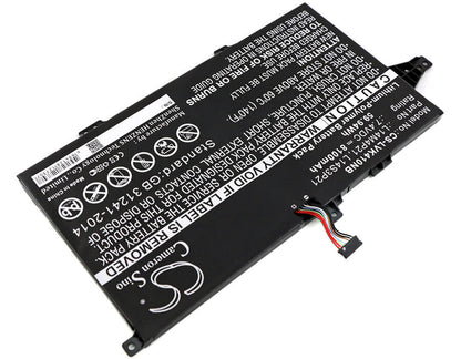 7.4V, 8100mAh, Li-Polymer Battery fits Lenovo, K41-70, M41-70, 59.94Wh