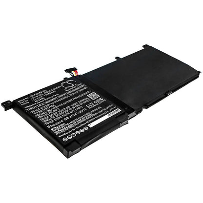 15.2V, 3950mAh, Li-Polymer Battery fits Asus, N501vw-2b, Rog G501vw, 60.04Wh