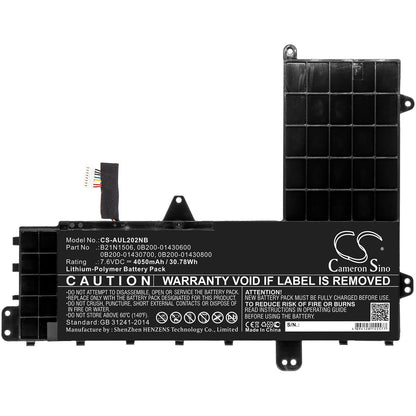 7.6V, 4050mAh, Li-Polymer Battery fits Asus, E502na-2a, E502na-2b, 30.78Wh