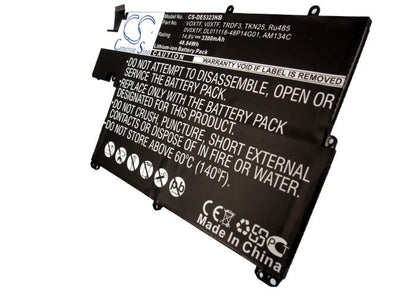 14.8V, 3300mAh, Li-ion Battery fits Dell, Inspiron 13z-5323, Inspiron 5323, 48.84Wh