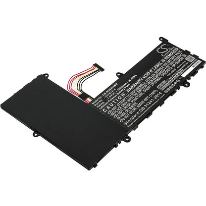 7.6V, 4800mAh, Li-Polymer Battery fits Asus, Ckse321d1, Eeebook F205ta, 36.48Wh