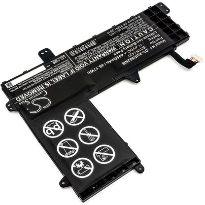 11.4V, 4050mAh, Li-ion Battery fits Asus, E502m, E502ma, 46.17Wh