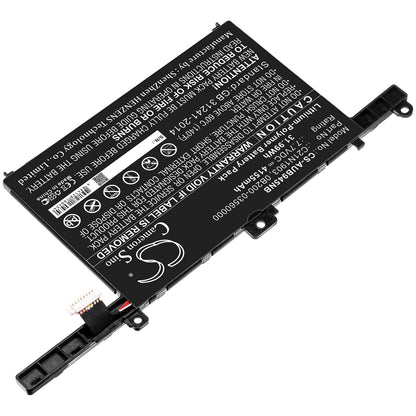 7.7V, 4155mAh, Li-Polymer Battery fits Asus, B9450, B9450f, 31.9935Wh
