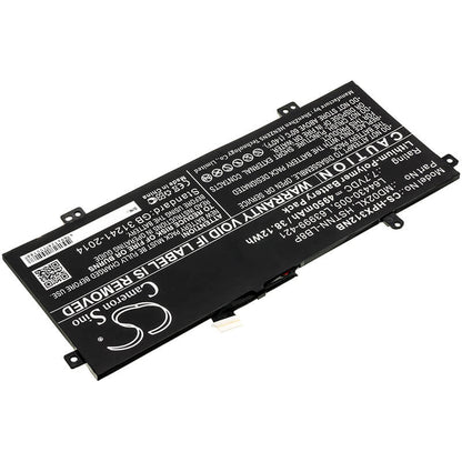 7.7V, 4950mAh, Li-Polymer Battery fits Hp, Chromebook X360 12b-ca0000ng, Chromebook X360 12b-ca0000ns, 38.115Wh