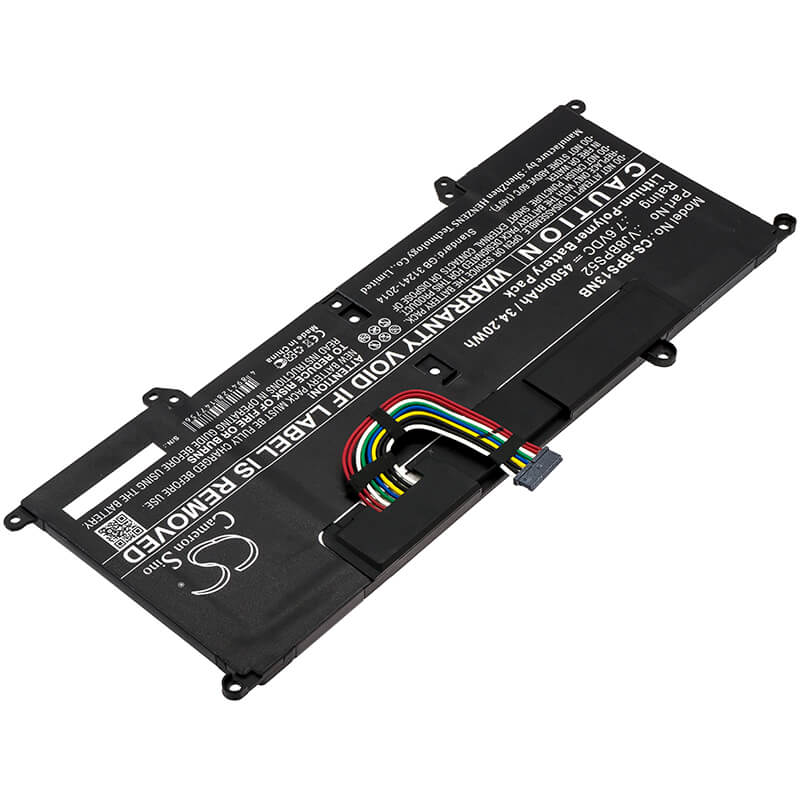 7.6V, 4500mAh, Li-Polymer Battery fits Sony, Sx14, Vaio S11, 34.2Wh