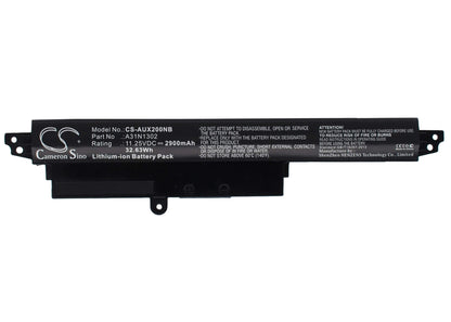 11.25V, 2900mAh, Li-ion Battery fits Asus, 200ca-ct161h, Ar5b125, 32.625Wh