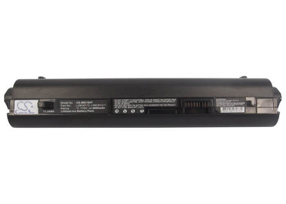 Black, 11.1V, 6600mAh, Li-ion Battery fits Lenovo, Ideapad S10-2, Ideapad S10-2 20027, 73.26Wh