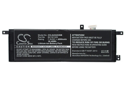 7.6V, 4000mAh, Li-ion Battery fits Asus, B06wwpxc3m, B076m3xcc9, 30.4Wh