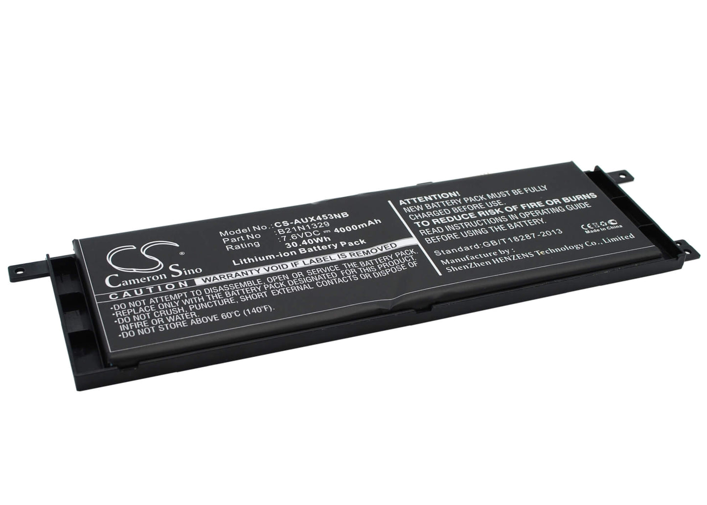 7.6V, 4000mAh, Li-ion Battery fits Asus, B06wwpxc3m, B076m3xcc9, 30.4Wh