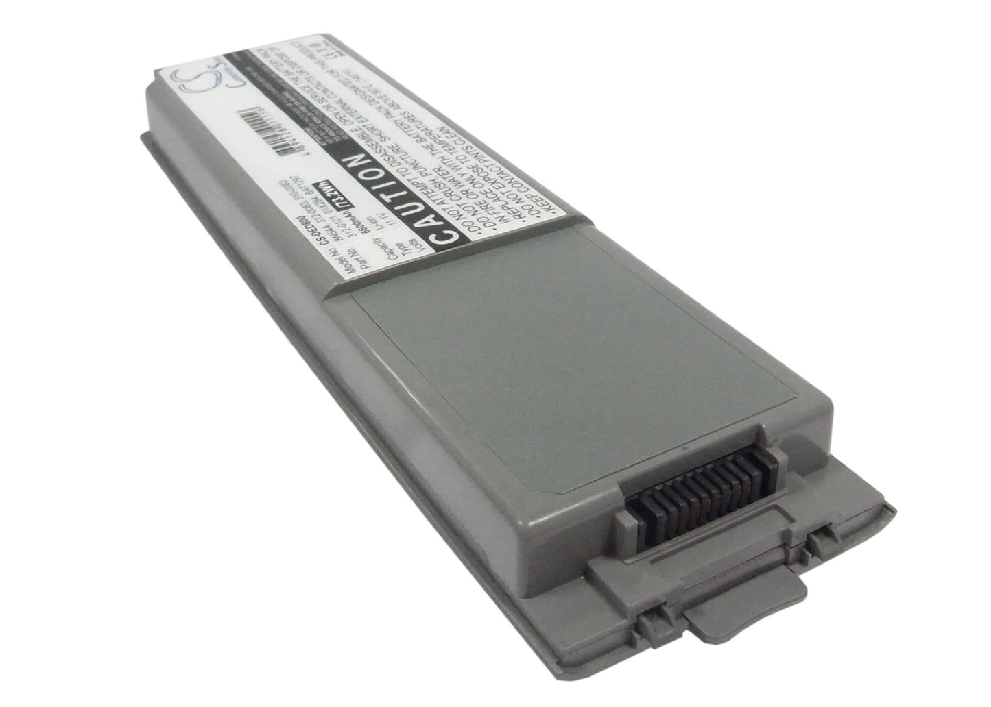 11.4V, 6600mAh, Li-ion Battery fits Dell, Inspiron 8500, Inspiron 8600, 75.24Wh