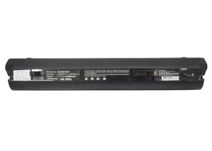 Black, 11.1V, 4400mAh, Li-ion Battery fits Lenovo, Ideapad S10-2, Ideapad S10-2 20027, 48.84Wh