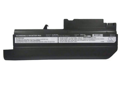 10.8V, 6600mAh, Li-ion Battery fits Ibm, Thinkpad R50, Thinkpad R50 1831, 71.28Wh