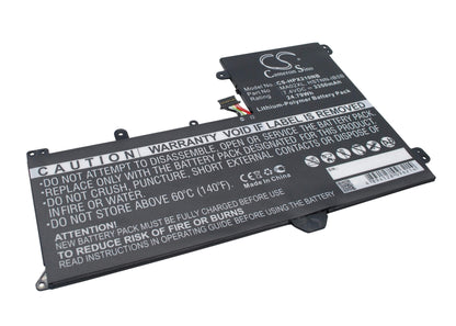 7.40V, 3350mAh, Li-Polymer Battery fits Hp, Slatebook 10 X2, Slatebook 101, 24.79Wh