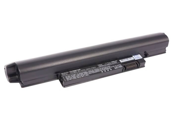 11.1V, 4400mAh, Li-ion Battery fits Dell, Inspiron 1210, Inspiron Mini 12, 48.84Wh