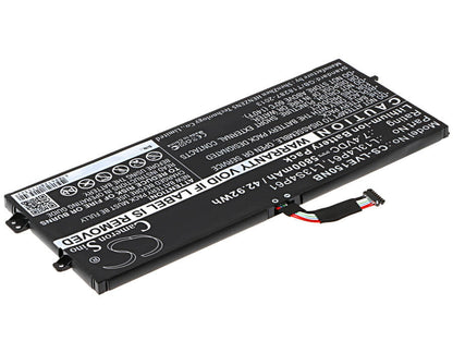 7.4V, 5800mAh, Li-ion Battery fits Lenovo, Edge 15, Edge 15 80h1, 42.92Wh