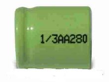 1/3 aa 280 mah nimh battery - flat top