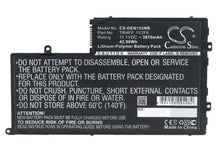 11.1V, 3870mAh, Li-ion Battery fits Dell, Ins14md-1328r, Ins14md-1328s, 42.957Wh