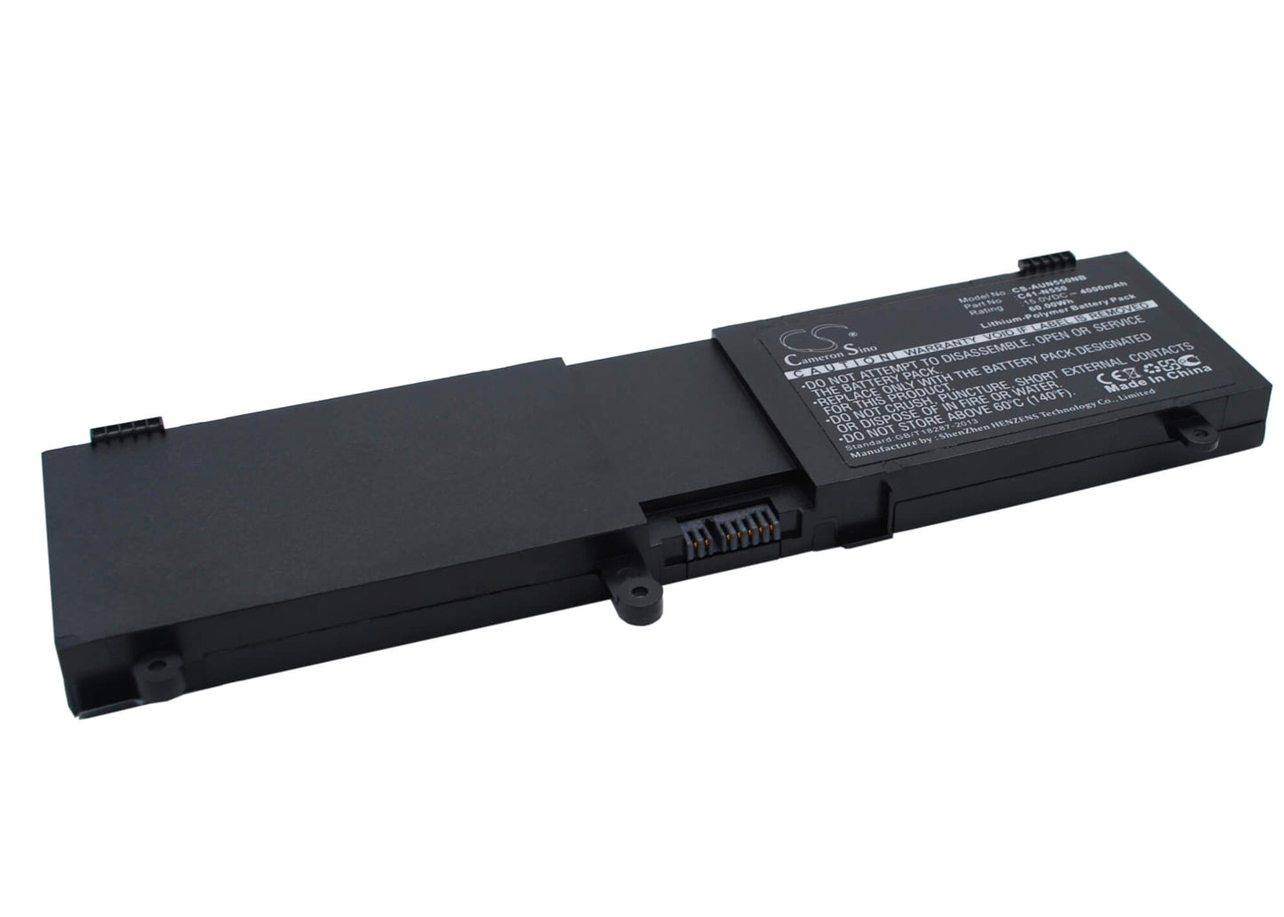 15.0V, 4000mAh, Li-Polymer Battery fits Asus, G550 Series, G550j, 60Wh