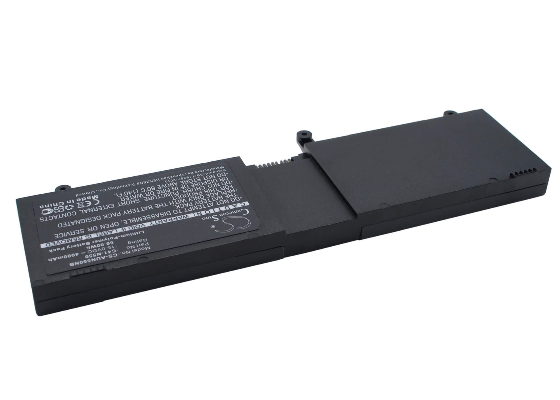 15.0V, 4000mAh, Li-Polymer Battery fits Asus, G550 Series, G550j, 60Wh