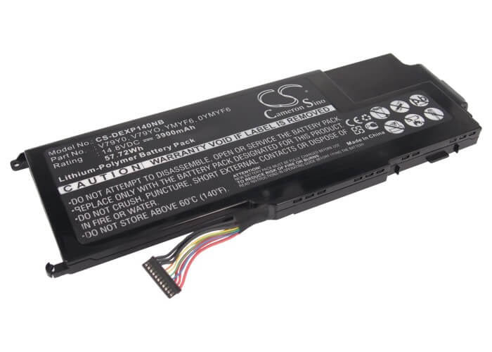 14.8V, 3900mAh, Li-Polymer Battery fits Dell, Xps 14z, Xps 14z Ultrabook, 57.72Wh