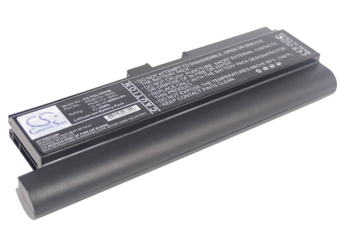 10.8V, 6600mAh, Li-ion Battery fits Toshiba, ?, satellite L700d, 71.28Wh