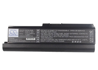 10.8V, 6600mAh, Li-ion Battery fits Toshiba, ?, satellite L700d, 71.28Wh