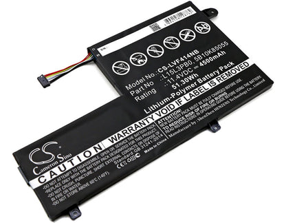 11.4V, 4500mAh, Li-Polymer Battery fits Lenovo, 7000-14, 80sa0002us, 51.3Wh