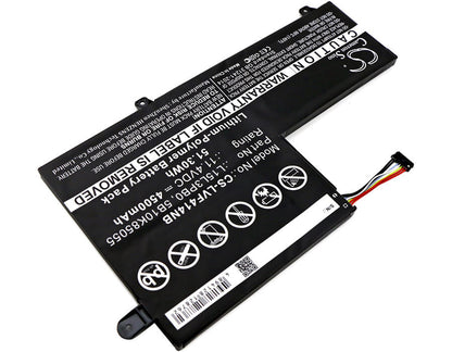 11.4V, 4500mAh, Li-Polymer Battery fits Lenovo, 7000-14, 80sa0002us, 51.3Wh