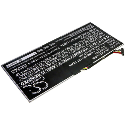 7.7V, 4900mAh, Li-Polymer Battery fits Asus, B9440ua, B9440ua-xs51, 37.73Wh