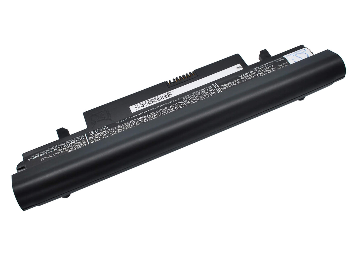 Black, 11.1V, 4400mAh, Li-ion Battery fits Samsung, Np-n143, Np-n143p, 48.84Wh