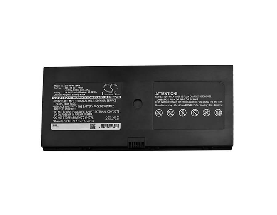 14.8V, 2400mAh, Li-Polymer Battery fits Hp, Probook 5310m, Probook 5320m, 35.52Wh